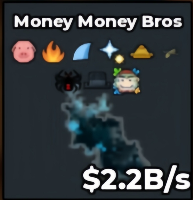 BS9046 Cyber Money Money Bros 2.2B/S With Jhon Pork Trait Rare | FAST DELIVERY