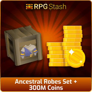Ancestral Robes Set + 300M Coins [💯1500+ High TLv Acc Trade⚖️] [OSRS] 🏆121K+Feedback Seller✔️