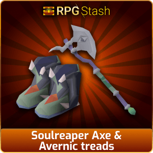 Soulreaper Axe & Avernic treads [💯1500+ High TLv Acc Trade⚖️] [OSRS] 🏆121K+Feedback Seller✔️