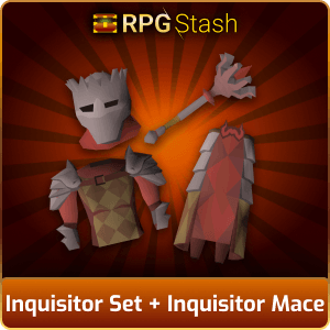 Inquisitor Set + Inquisitor Mace [💯1500+ High TLv Acc Trade⚖️] [OSRS] 🏆121K+Feedback Seller✔️