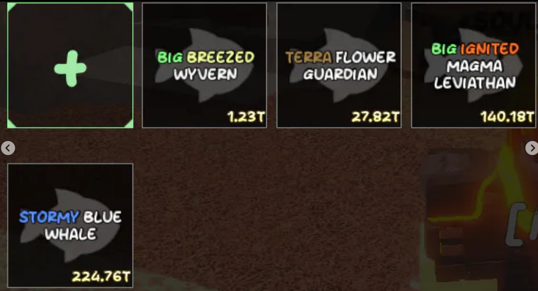 Wind Elementaly ALL Mastery fish |Breezed Wyvern - Terra Flower Guardian - Ignited Magma Levi - Stormy Blue Whale ⚡INSTANT DELIVERY⚡