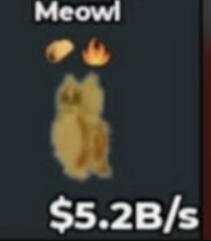 5.2b/s Gold Meowl