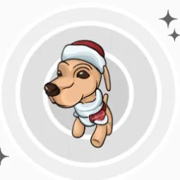 Santa Dog