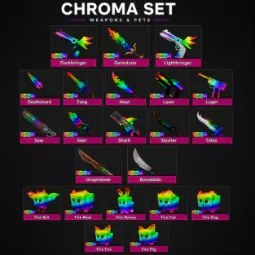 Chroma Set 15 Weapons 7 Pets 2
