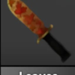 Leaves Knife 2023 Halloween