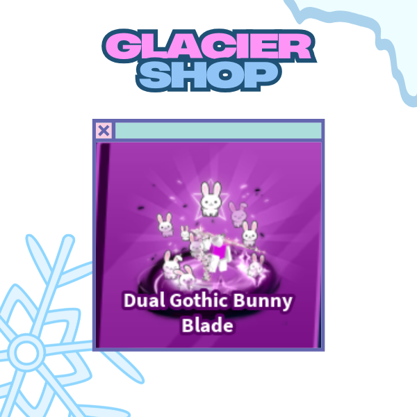 Dual Gothic Bunny Blade Emote ( Limited )