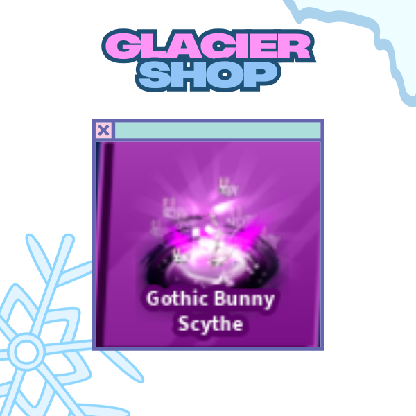 Gothic Bunny Scythe Emote ( Limited )