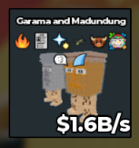 Garama and Madundung 1.6B/s