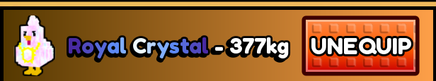 🔥Royal Crystal (377kg) - Steal a Chicken🔥