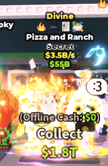 DIVINE PIZZA AND RANCH 3.5B/S (4 TRAITS) – STEAL A BRAINROT – FAST DELIVERY & TRUSTED #Y7TN2K