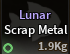 Lunar Scrap Metal x 1 | Astraeus Serenade