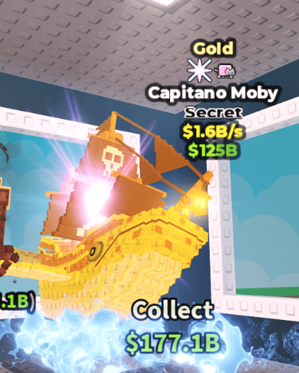 Capitano Moby 1.6B/s Gold