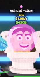 Base Skibidi Bubble - 1.8B/s