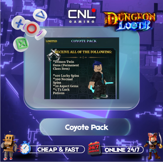 Dungeon Lootr - Coyote Pack [4999R]