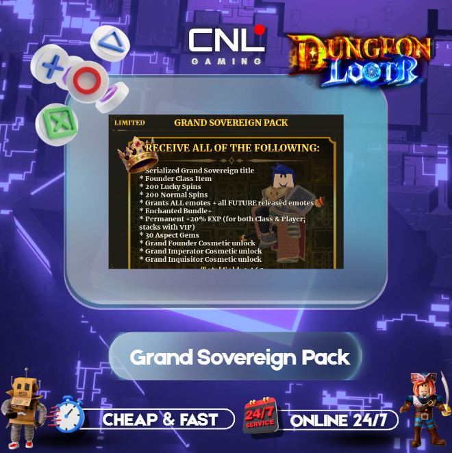 Dungeon Lootr - Grand Sovereign Pack [8499R]