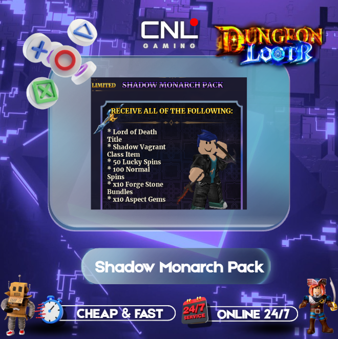 Dungeon Lootr - Shadow Monarch Pack [3249R]