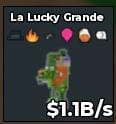 BS9258 la lucky grande 1,1b/s