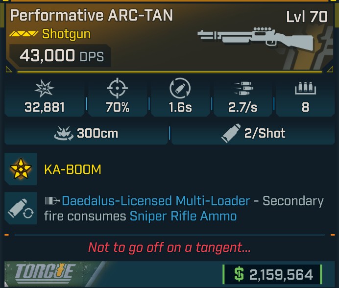 ⭐[GOD ROLL] L70 ARC-TAN - SEE IMAGE FOR STATS⭐