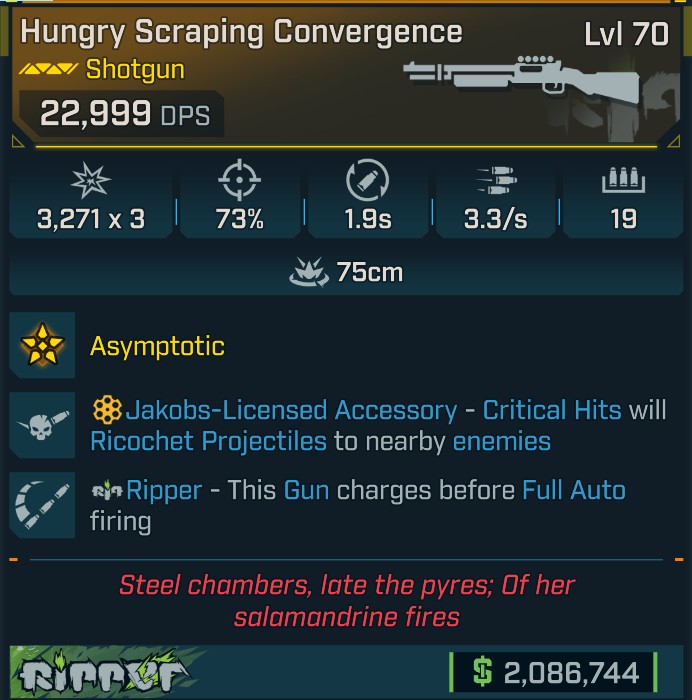 ⭐[GOD ROLL] L70 CONVERGENCE - SEE IMAGE FOR STATS⭐