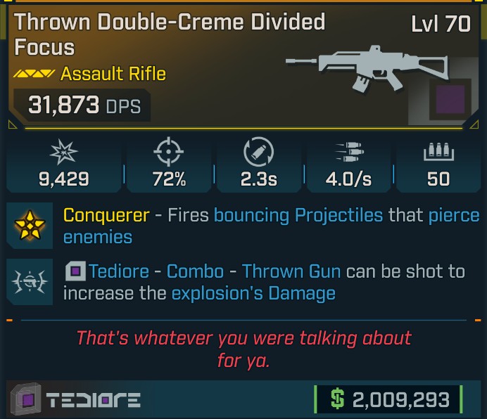 ⭐[GOD ROLL] L70 DIVIDED FOCUS - SEE IMAGE FOR STATS⭐