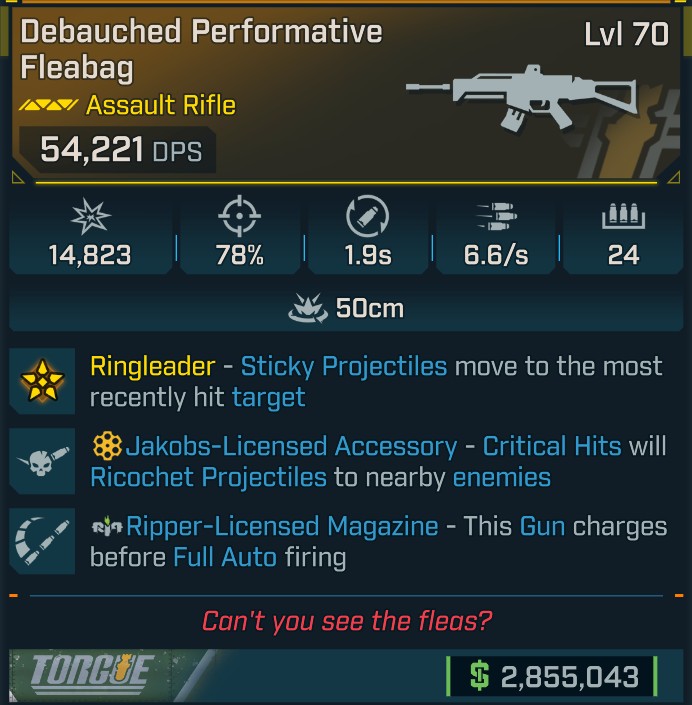 ⭐[GOD ROLL] L70 FLEABAG - SEE IMAGE FOR STATS⭐