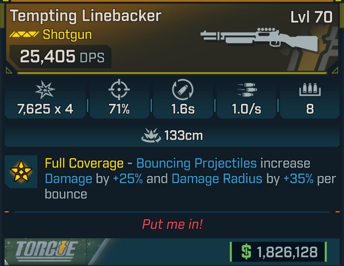 ⭐[GOD ROLL] L70 LINEBACKER - SEE IMAGE FOR STATS⭐