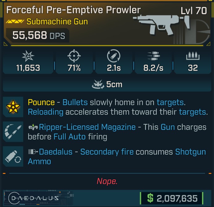 ⭐[GOD ROLL] L70 PROWLER - SEE IMAGE FOR STATS⭐