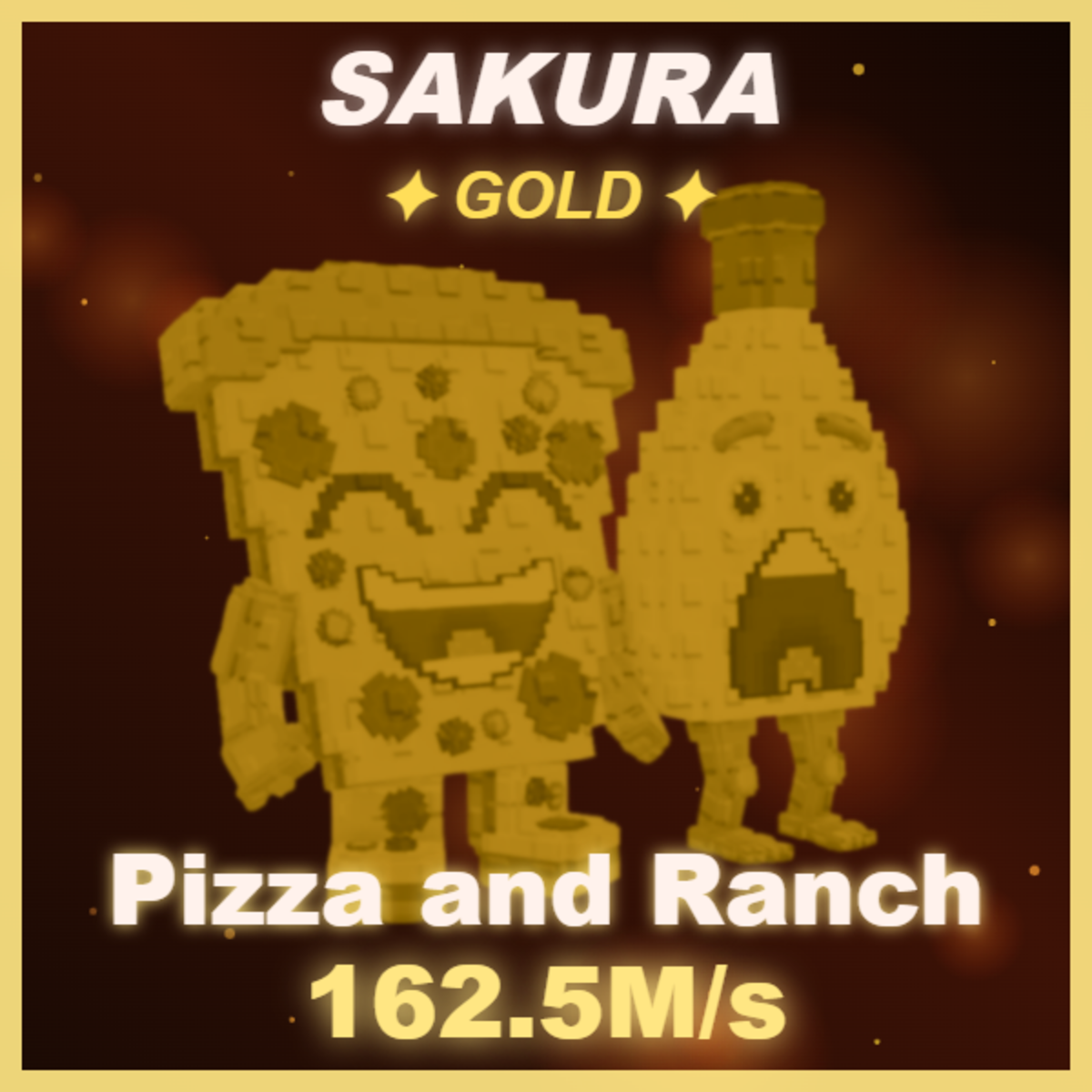 🔥 Pizza and Ranch 🔥 162.5M/s 🔥 Gold 🔥