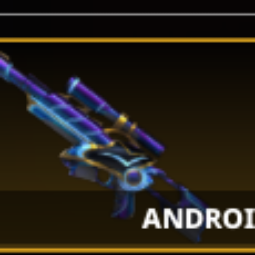 Blue Android Sniper