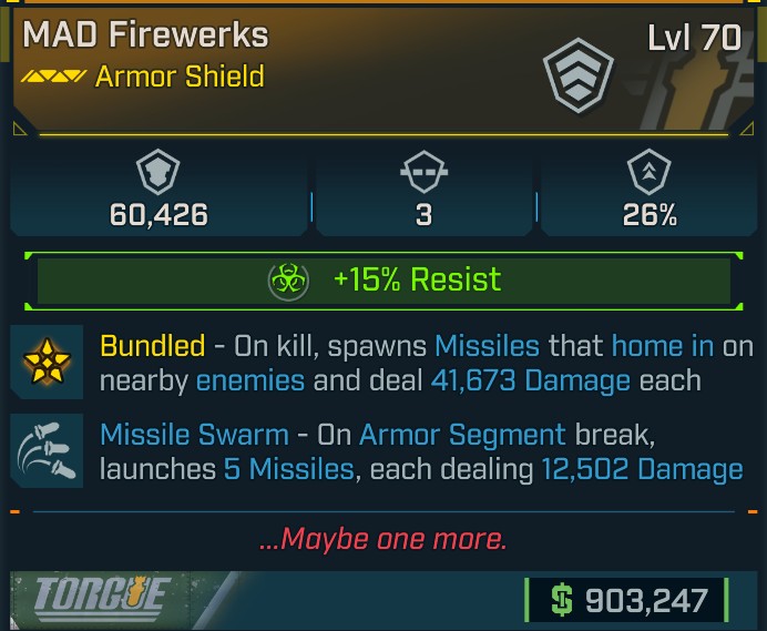 ⭐[META ROLL] L70 FIREWERKS (CORROSIVE) - MISSILE SWARM - SEE IMAGE FOR STATS⭐