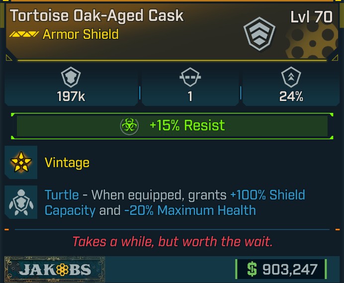 ⭐[META ROLL] L70 OAK-AGED CASK (CORROSIVE) - TURTLE - SEE IMAGE FOR STATS⭐
