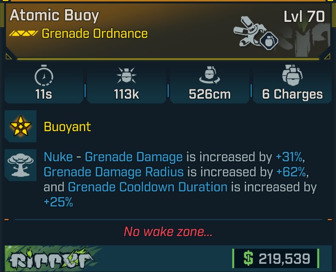 ⭐[META ROLL] L70 BUOY (NUKE) - SEE IMAGE FOR STATS⭐