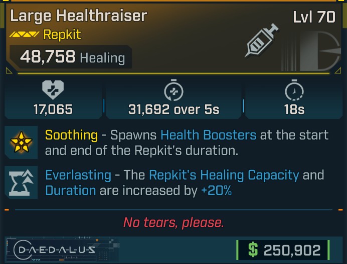 ⭐[META ROLL] L70 HEALTHRAISER (EVERLASTING) - SEE IMAGE FOR STATS⭐