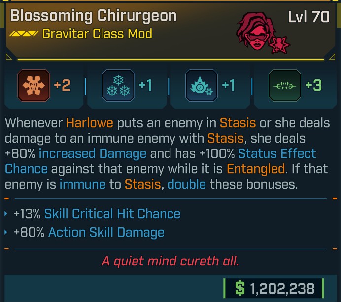 ⭐[META ROLL] L70 CHIRURGEON (SKILL CRIT CHANCE) - SEE IMAGE FOR STATS⭐