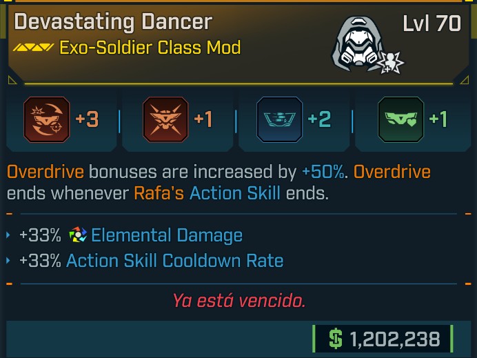 ⭐[META ROLL] L70 DANCER (ELEMENTAL DAMAGE) - SEE IMAGE FOR STATS⭐