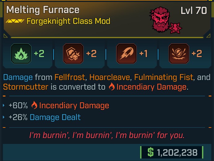 ⭐[META ROLL] L70 FURNACE (DAMAGE DEALT) - SEE IMAGE FOR STATS⭐
