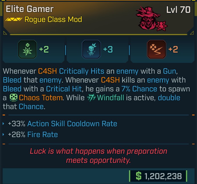 ⭐[META ROLL] L70 GAMER (ACTION SKILL COOLDOWN RATE) - SEE IMAGE FOR STATS⭐