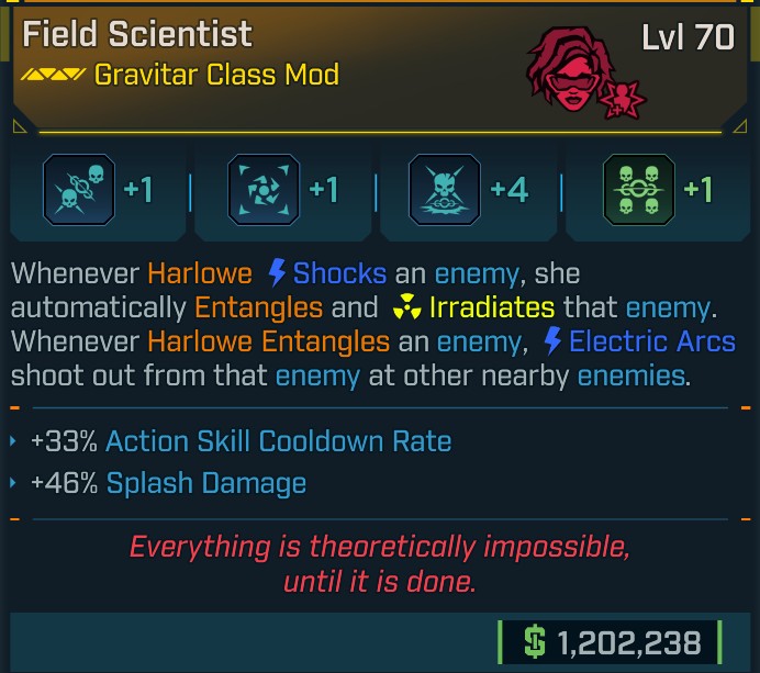 ⭐[META ROLL] L70 SCIENTIST (ACTION SKILL COOLDOWN RATE) - SEE IMAGE FOR STATS⭐