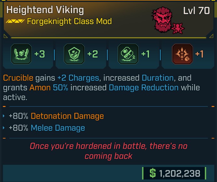 ⭐[META ROLL] L70 VIKING (MELEE DAMAGE) - SEE IMAGE FOR STATS⭐