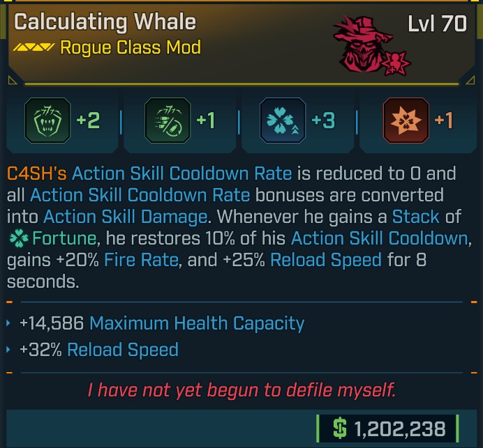 ⭐[META ROLL] L70 WHALE (RELOAD SPEED) - SEE IMAGE FOR STATS⭐