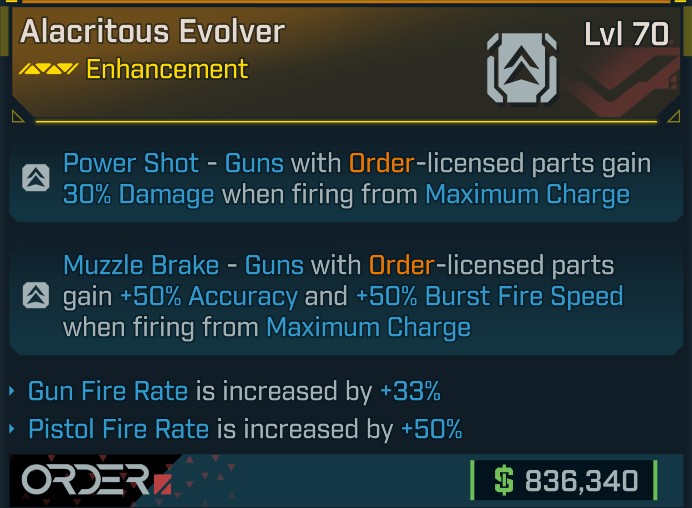 ⭐[META ROLL] L70 EVOLVER (GUN FIRE RATE+PISTOL FIRE RATE) - SEE IMAGE FOR STATS⭐