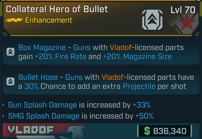 ⭐[META ROLL] L70 HERO OF BULLET (GUN SPLASH DAMAGE+SMG SPLASH DAMAGE) - SEE IMAGE FOR STATS⭐