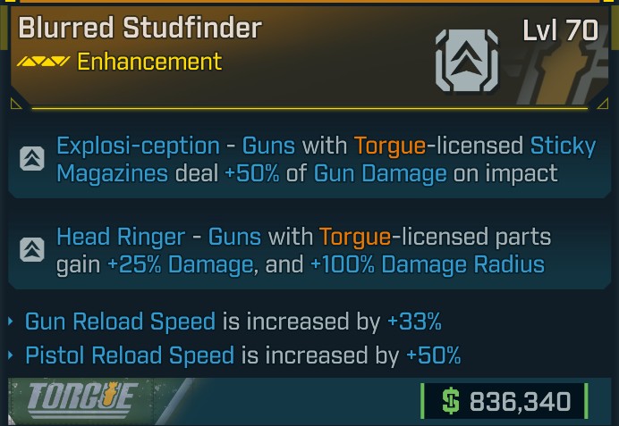 ⭐[META ROLL] L70 STUDFINDER (GUN RELOAD SPEED+PISTOL RELOAD SPEED) - SEE IMAGE FOR STATS⭐