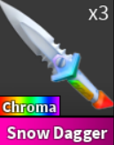 Chroma snow dagger