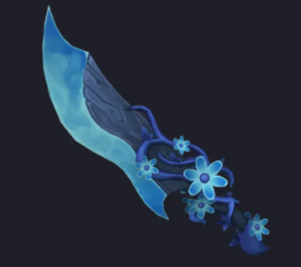 Flowerwood knife