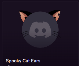 Spooky cat ears | Avatar |  4.99$