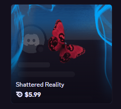 Shattered reality | Profile effect | 4.99$