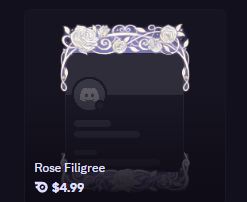 Rose filgree | frame | 4.99$