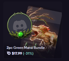 Green mana | Bundle | 17.99$