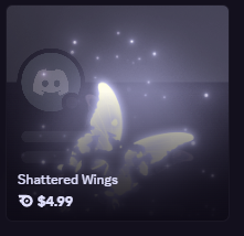Shattered wings | profile effect | 4.99$